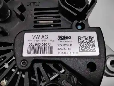 Автозапчасти б/у генератор за seat leon (kl1) fr ссылки oem iam 05l903026c 14v 140a 2722282b