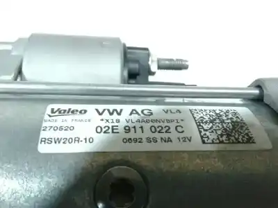 Автозапчастина б/у двигун запускається для seat leon (kl1) fr посилання на oem iam 02e911022c  