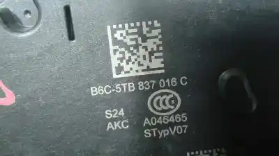 Автозапчасти б/у замок передней правой двери за seat leon (kl1) fr ссылки oem iam 5tb837016c  