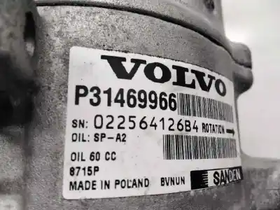 Gebrauchtes Autoersatzteil klimakompressor zum volvo v40 2.0 diesel cat oem-iam-referenzen 022564126b4  p31469966