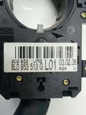 Second-hand car spare part indicator switch for audi a3 (8l) 1.8 ambiente oem iam references 8l0953513gfkz  