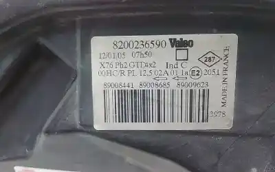 Автозапчасти б/у левая фара за renault kangoo (f/kc0) authentique oasis ссылки oem iam 8200236590   Автозапчасти б/у левая фара за renault kangoo (f/kc0) authentique oasis ссылки oem iam 8200236590