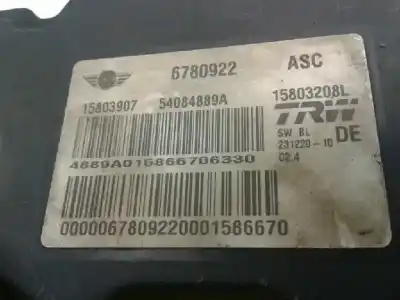 Peça sobressalente para automóvel em segunda mão abs por mini mini (r56) cooper referências oem iam 15803907  15803208l