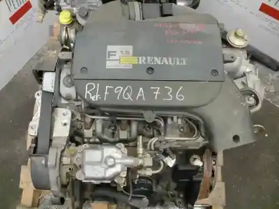 Second-hand car spare part complete engine for renault scénic i monospace (ja0/1_, fa0_) 1.9 dti (ja1u) oem iam references f9q 736  