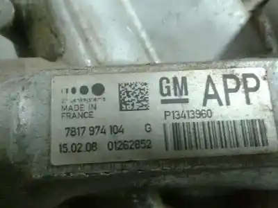 Автозапчастина б/у рульва коробка для opel zafira tourer expression посилання на oem iam 7817974104  