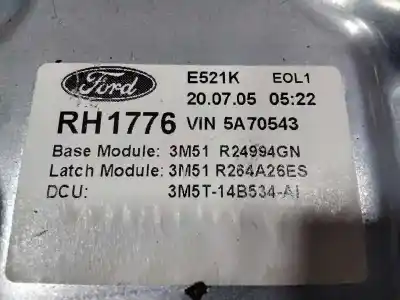 Автозапчасти б/у задний правый стеклорегулятор за ford focus c-max (cap) ambiente (d) ссылки oem iam r24994gn  