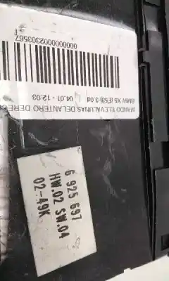 Second-hand car spare part right front power window switch for bmw x5 (e53) 3.0d oem iam references 61316962507  6925697