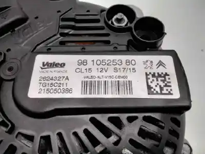 Автозапчастина б/у генератор для citroen c4 cactus shine посилання на oem iam 9810525380  2624327a