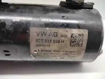 Second-hand car spare part starter motor for seat altea xl (5p5) i-tech ecomotive oem iam references 02z911024h  0001153007