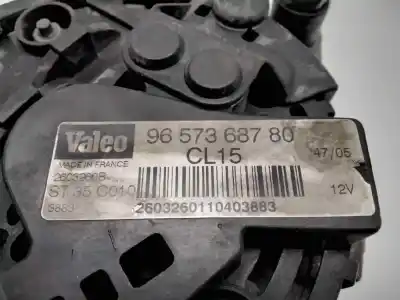 Pièce détachée automobile d'occasion alternateur pour citroen c3 1.4 16v sensodrive x-tr références oem iam 9657363780  2603260b
