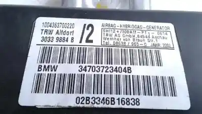 Pezzo di ricambio per auto di seconda mano airbag lato destro per bmw x5 (e53) 3.0d riferimenti oem iam 02b3346b16838  