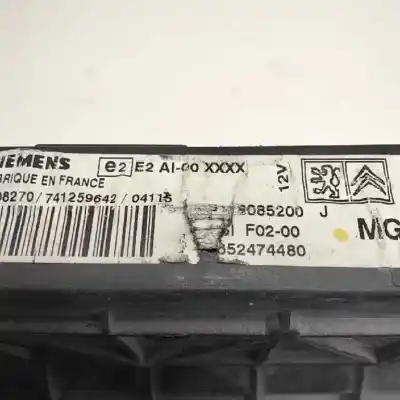 Peça sobressalente para automóvel em segunda mão centralina bsi por citroen c3 1.4 hdi cool referências oem iam bsif0200  
