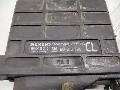 Peça sobressalente para automóvel em segunda mão centralina de motor uce por opel kadett e * referências oem iam 90243734 14752 