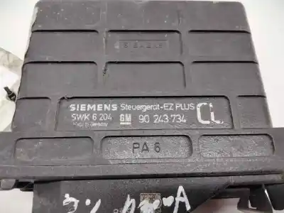 Peça sobressalente para automóvel em segunda mão centralina de motor uce por opel kadett e * referências oem iam 90243734 14448 