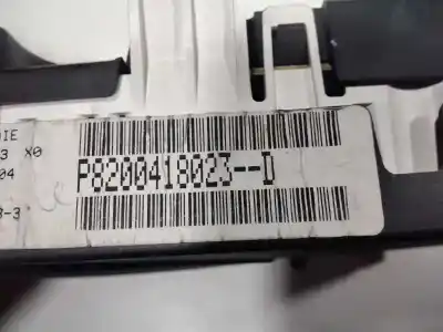 Peça sobressalente para automóvel em segunda mão quadrante por renault modus confort dynamique referências oem iam p8200418023  