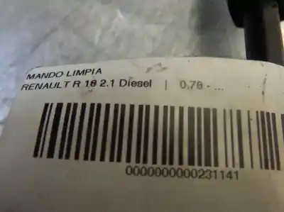 Pezzo di ricambio per auto di seconda mano comando pulito per renault 18 2.1 diesel riferimenti oem iam   
