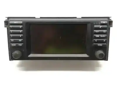 Second-hand car spare part audio system / radio cd for bmw x5 (e53) 3.0d oem iam references 65526923877 65526923878 1bbe21282269a