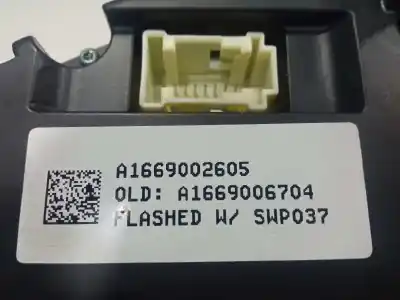 Recambio de automóvil de segunda mano de cuadro instrumentos para mercedes clase m (w166) ml 350 cdi bluetec edition 1 (166.024) referencias oem iam a1669006704  