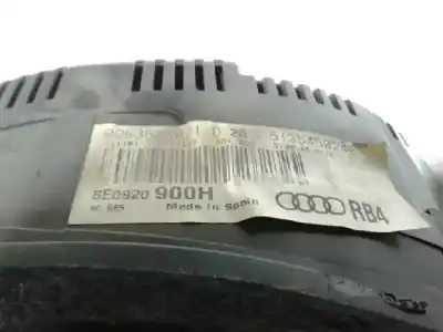 Peça sobressalente para automóvel em segunda mão quadrante por audi a4 berlina (8e) 2.0 20v cat (alt) referências oem iam   