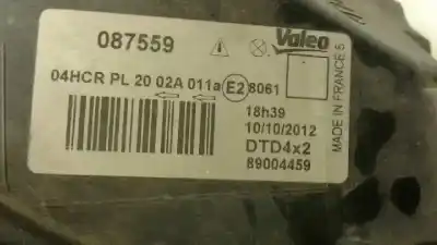 Автозапчасти б/у правая фара за renault scenic (ja..) 1.9 dci authentique ссылки oem iam 89004459d  