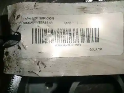 Second-hand car spare part distribution cover for nissan interstar (x70) 2.5 dci diesel cat oem iam references   8200018628