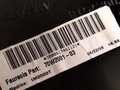 Pezzo di ricambio per auto di seconda mano bracciolo centrale per bmw x6 (e71) 3.0d riferimenti oem iam 71w2001 03  