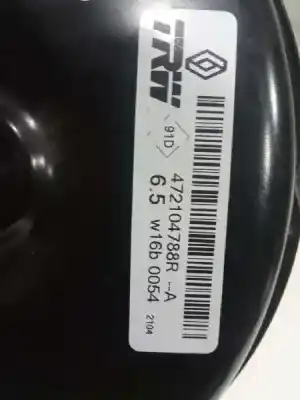 Peça sobressalente para automóvel em segunda mão servo freio por renault clio iv authentique referências oem iam 472104788r  