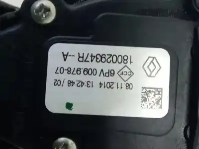 Peça sobressalente para automóvel em segunda mão pedal acelerador por renault clio iv dynamique referências oem iam 180029347r  