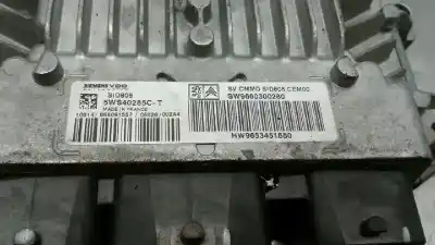 Second-hand car spare part ecu engine control for citroen c3 1.4 hdi exclusive oem iam references 5ws40285ct  9660300280