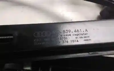 Second-hand car spare part rear left window regulator for audi q7 (4m) 3.0 tdi quattro oem iam references 4m0839461a  