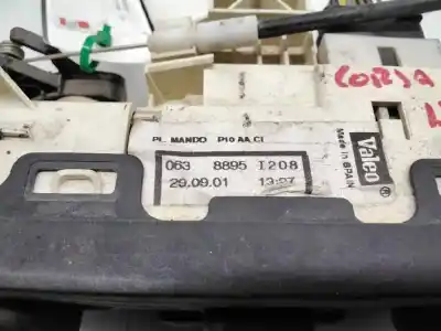 Pezzo di ricambio per auto di seconda mano controllo climatico per opel corsa c 1.7 16v di cat (y 17 dtl / lk8) riferimenti oem iam 0638895 93022 