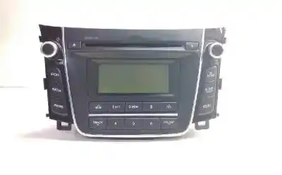 Second-hand car spare part audio system / radio cd for hyundai i30 (gd) 1.6 crdi oem iam references 96170a6210gu