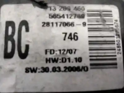 Автозапчастина б/у багатофункційний дисплей для opel corsa d catch me посилання на oem iam 13209460  