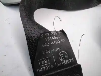 Second-hand car spare part front left seat belt for opel meriva * oem iam references 93335105 15016 
