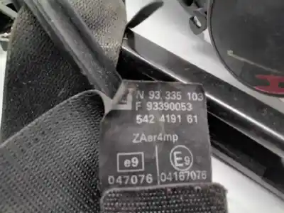Second-hand car spare part front right seat belt for opel meriva * oem iam references 93335103 93057 