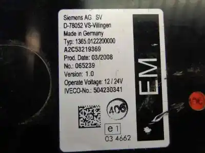 Second-hand car spare part power management control unit for iveco stralis 450 oem iam references   