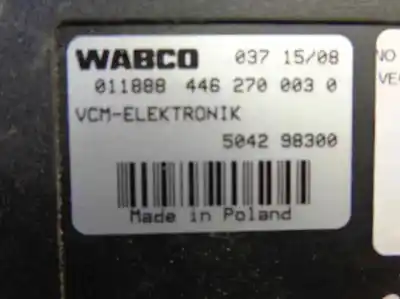 Peça sobressalente para automóvel em segunda mão centralina do motor por iveco stralis 450 referências oem iam   