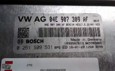 Second-hand car spare part ecu engine control for skoda rapid active oem iam references 04e907309af 1039s67613 0261s09531