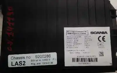 Автозапчасти б/у блок управления двигателем за scania serie p/g/r (l-clase) 12.7 diesel ссылки oem iam 2246313 15260231 9200286