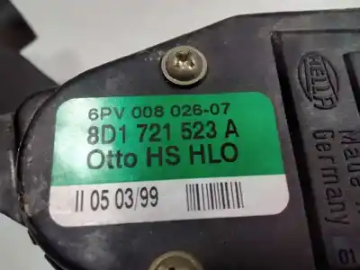 Recambio de automóvil de segunda mano de potenciometro pedal para audi a4 berlina (b5) 1.8 t referencias oem iam 8d1721523a  