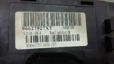 Peça sobressalente para automóvel em segunda mão comutador de luzes por citroen c4 coupe collection referências oem iam 96627927xt  