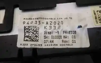 Second-hand car spare part dashboard for kia cee´d concept oem iam references 94033a2020  