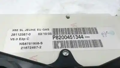 Автозапчасти б/у приборная доска за renault clio ii fase ii (b/cb0) base authentique ссылки oem iam 8200072506  