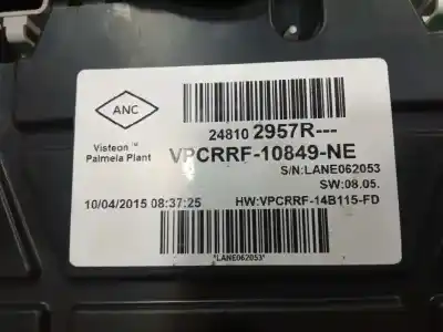 Second-hand car spare part dashboard for renault clio iv authentique oem iam references   