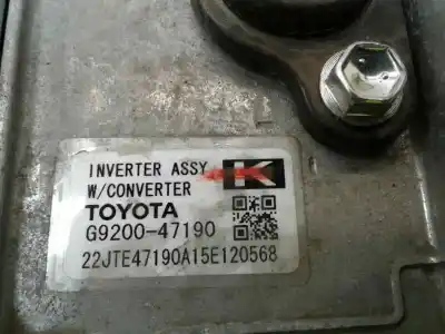 Автозапчасти б/у инверсор за toyota auris hybrid active ссылки oem iam g9200-47190  