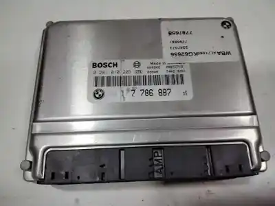 İkinci el araba yedek parçası  için BMW SERIE 3 BERLINA (E46)  OEM IAM referansları 0281010205  