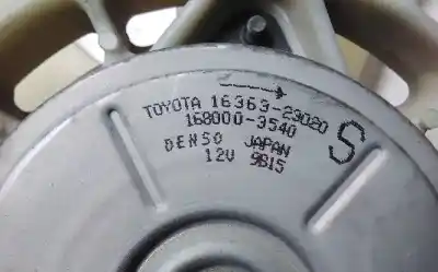 Автозапчастина б/у електро вентилятор для toyota yaris (ncp1/nlp1/scp1) 1.3 16v cat посилання на oem iam 1636323020  
