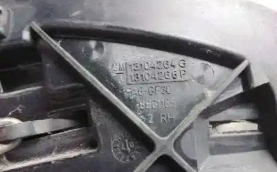 Second-hand car spare part interior right front handle for opel combo cargo oem iam references 13104264g  