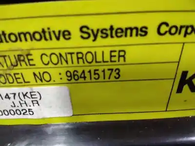 Peça sobressalente para automóvel em segunda mão comando de sofagem (chauffage / ar condicionado) por daewoo tacuma cdx referências oem iam 96415173  