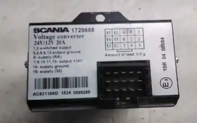 Автозапчасти б/у преобразователь мощности за scania serie p/g/r (l-clase) 12.7 diesel ссылки oem iam ac931199d  